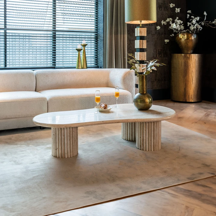 5x Organische Salontafel in Japandi Stijl - InteriorLovers